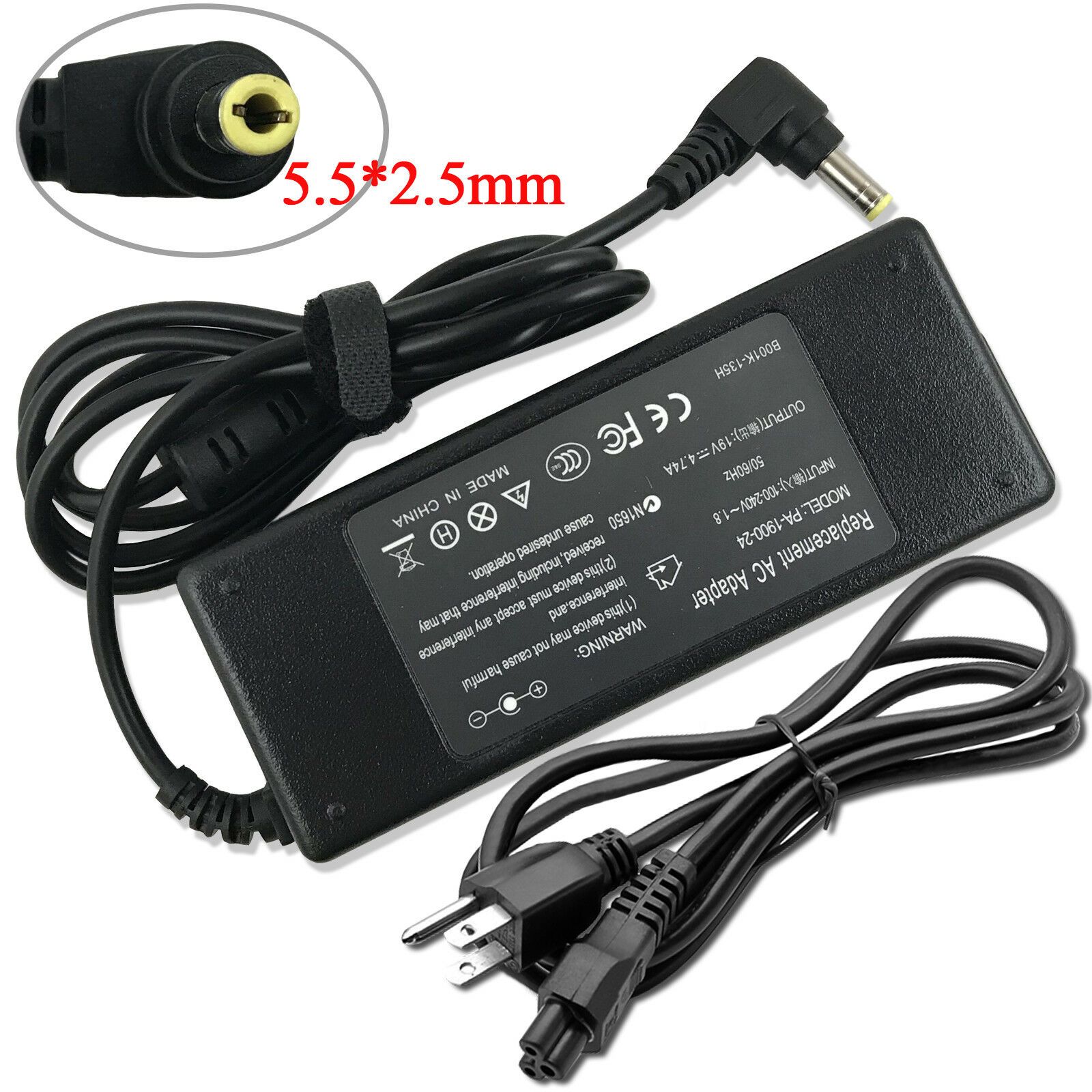 19V 90W Power ADAPTER CHARGER FOR AOPEN MP945 MP965 DE945-FL DE946 POWER SUPPLY