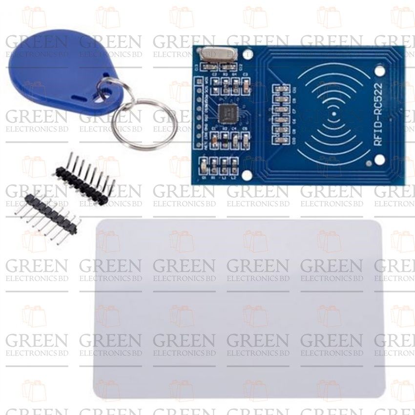 RFID MFRC-522 RC522 RF IC Card Sensor Module With S50 Key Card Keychain For Arduino UNO Mega 2560 R3 Nano Raspberry Pi