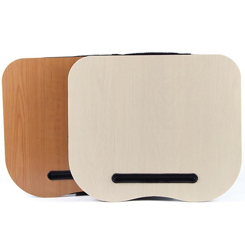 Desk Bed Cushion Knee Lap Handy Computer Reading Writing Table Tablet Tray Cup Holder Laptop Stand Cushion Desk Office Laptop Portable
