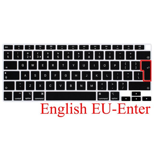 Laptop Keyboard cover For macbook Air 13 2020 protective film New Air13.3 A2179 A2337 silicone keyboard Skin Russian Spanish