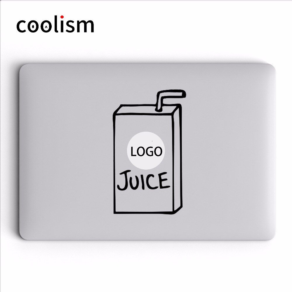 Juice Box Creative Laptop Sticker for Apple Macbook Air 13 Decal Pro Retina 11 12 15 17 inch Vinyl HP Mac Skin Notebook Sticker