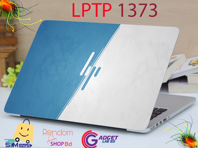 LPTP 1373 hp logo Laptop Sticker Laptop Skin Sticker & Laptop Skin for laptop Back Side Decoration