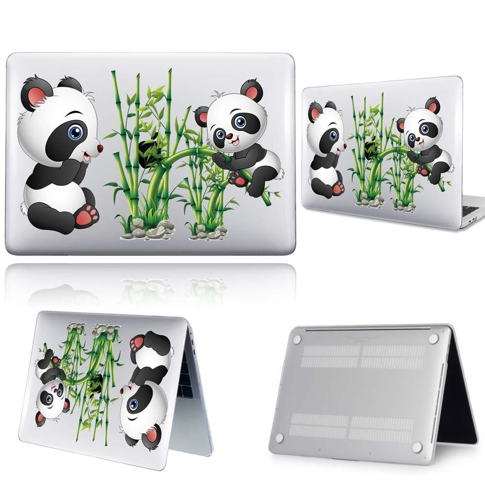 Laptop Case for MacBook Air Pro Retina 11 12 13 15" Laptop Scratch Resistant Lightweight Rubberized Hard Shell Cover Case+Stylus