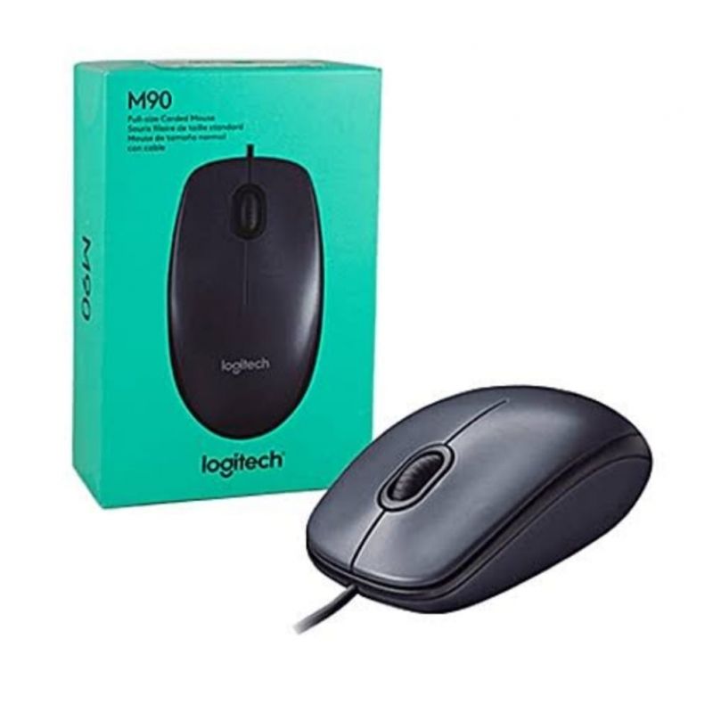 MOUSE Logitech M90 USB Contoured Shape