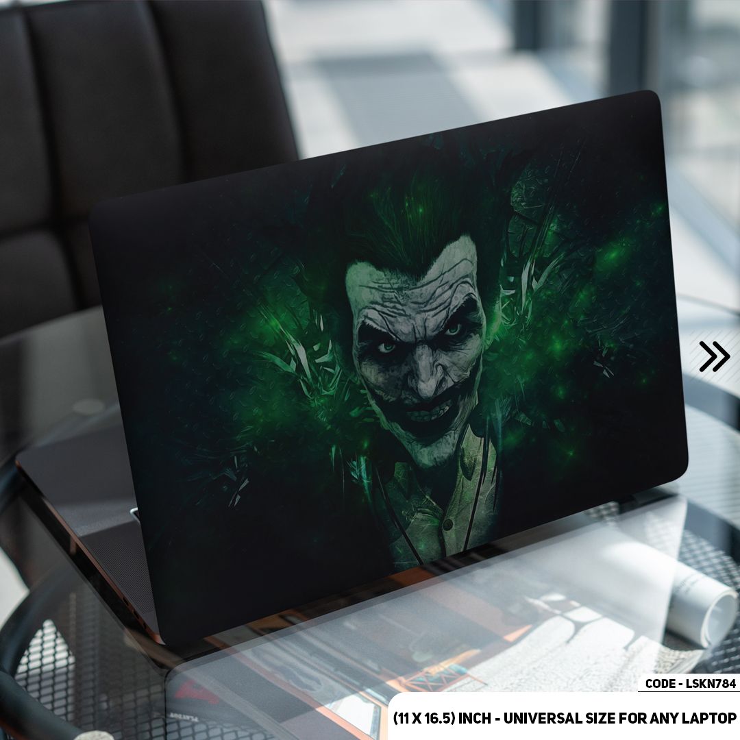 LSKN784 - JOKER Laptop Skin Decal Sticker For Any Kind of Laptop Waterproof Removable Laptop Sticker (10.5X15.5) - Handy Commodity