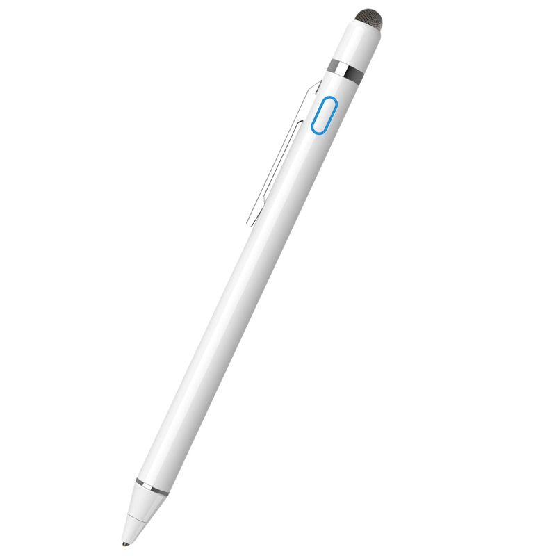 Stylus Rechargeable Digital Pen with Cloth Tip Active Capacitive Pen Stylus for Ios/Android/Phone/iPad/Huawei/Xiaomi