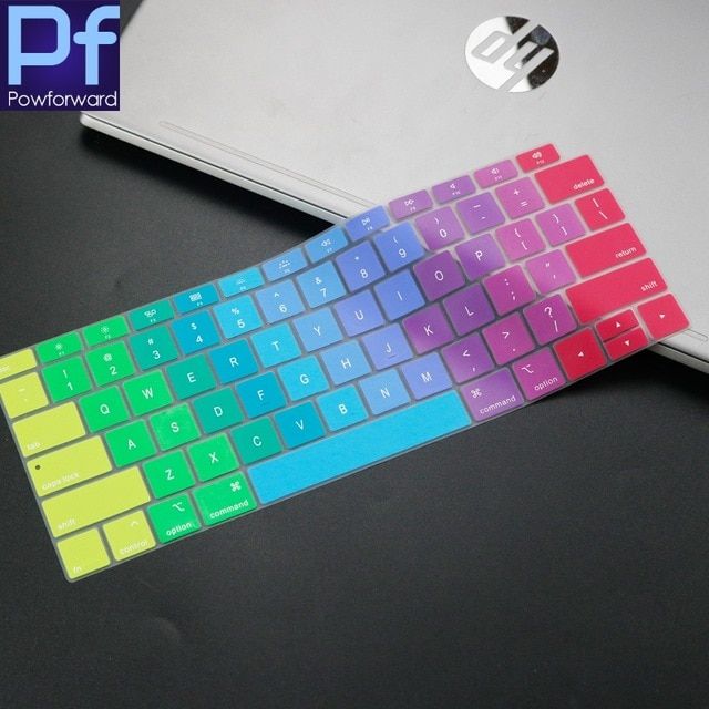 Silicone Keyboard Cover for  2020  2020 Newest MacBook Air 13 A1932 Retina Display and Touch ID  Soft-Touch Keyboard Skin A 1932