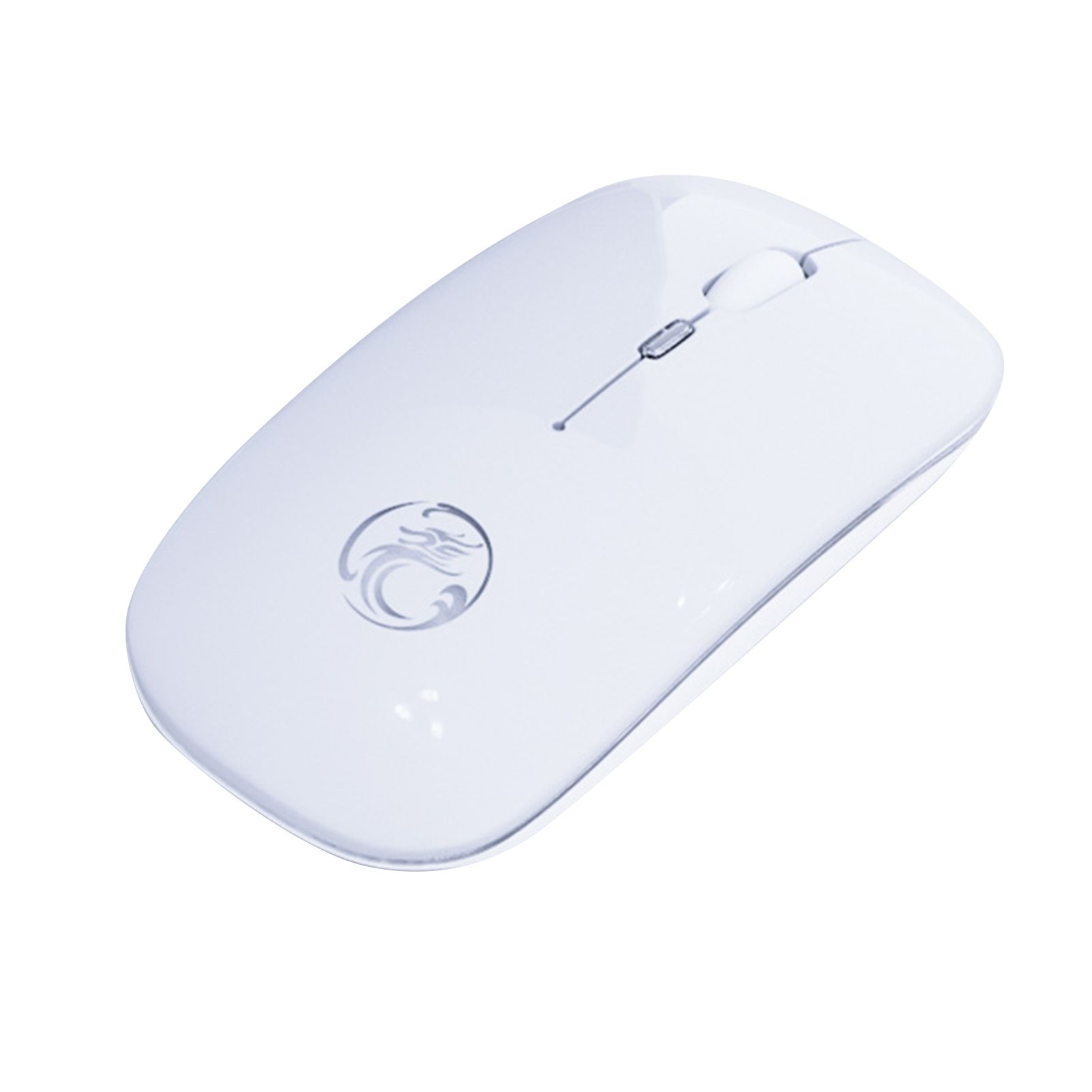 IMICE E-1300 Mouse Bluetooth-compatible 5.1 800/1200/1600 DPI Solid Color Wireless Connection Gaming Mouse for Computer