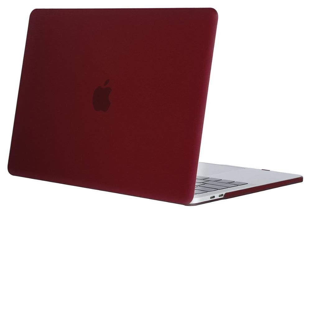Crystal Matte Frosted Case Cover Sleeve For Macbook Air Retina Pro 13 15 with/out Touch Bar A1706 A1707 A1990 AIR 13 2018 A1932