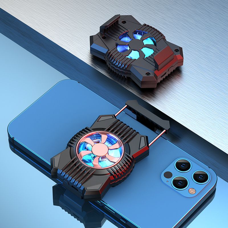 1 pcs USB Rechargable Phone Radiator With Cooling Fan Prevents Phone From Overheating For 4.5-7.5 Inch Phones