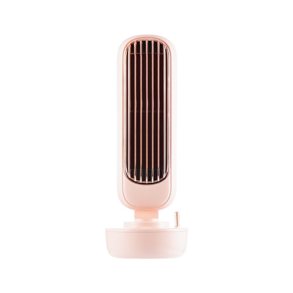 USB Bladeless 3 Speed Desktop Timing Humidifier Tower Cooling Fan Cooler