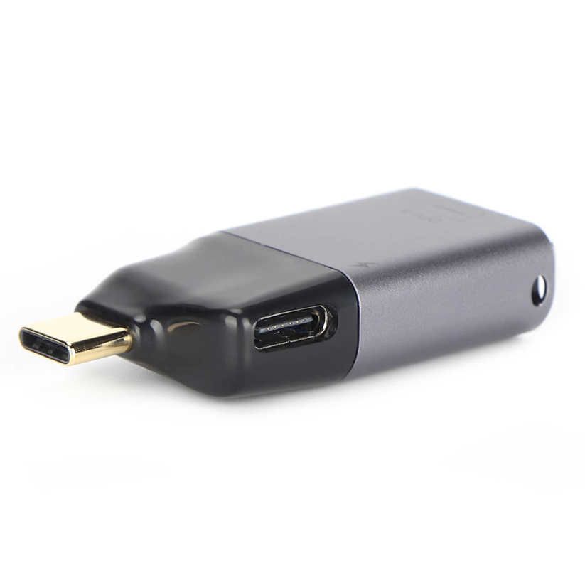 USB3.1 Type C Male To Mini DP Female Adapter Converter Connector Portable For PC