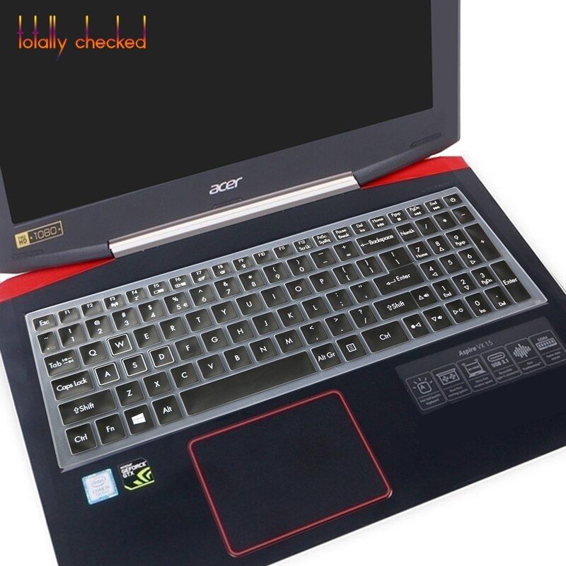 15.6 inch Laptop Keyboard Cover skin Protector for Acer Predator Helios 300 series G3-573 Triton 700 Nitro 5 PH317 VX5 VX15