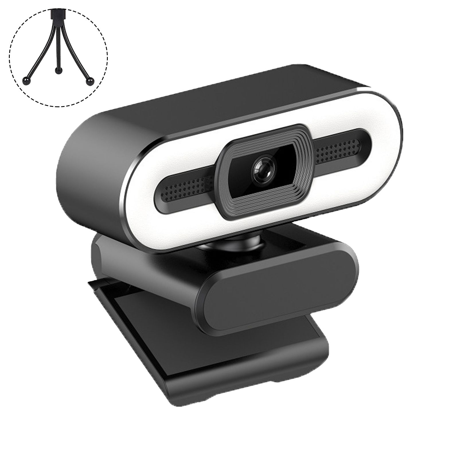 Webcam Professional 1080P/2K Computer Webcam withcrophone