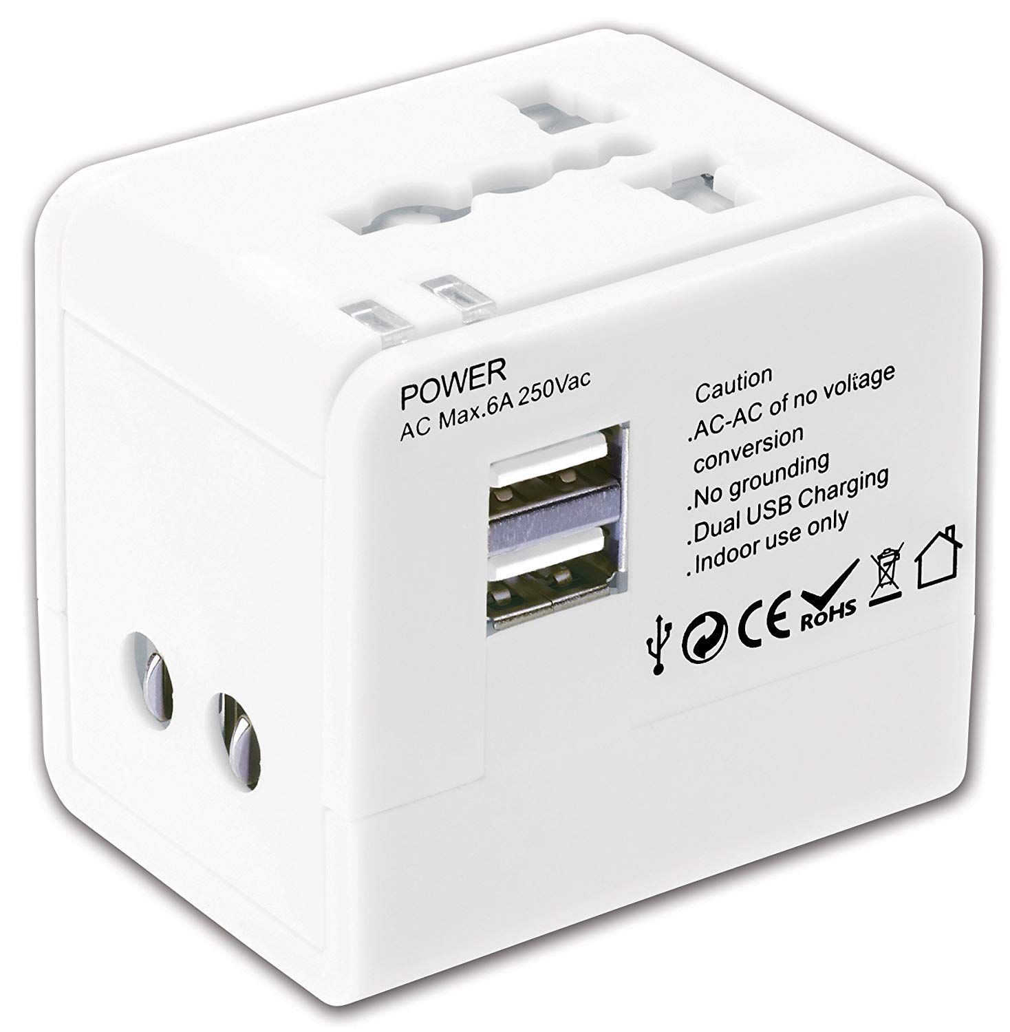 Yfashion Portable Multifunction Conversion Socket lobal ravel eneric Plug Electric DC 5V Adapter