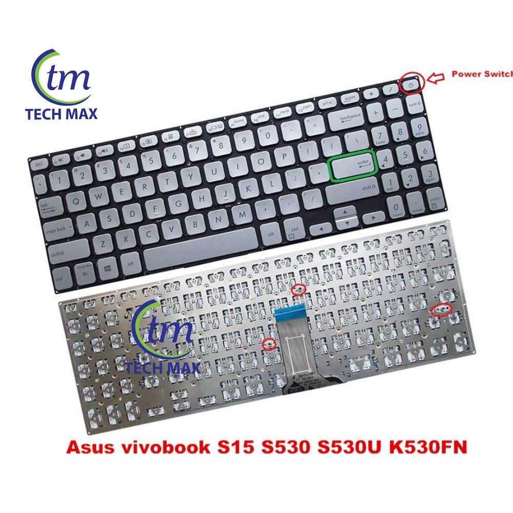 Laptop Keyboard For For ASUS VivoBook S15 S530UN S530U S530UA K530FN K530FA  Series