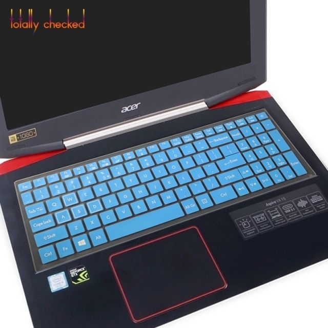 Keyboard Cover Protector Skin for 15.6'' Acer Aspire VX5-591G Predator Helios G3-571 Nitro 5 An515-31 AN515-52 AN515-53 AN515-42