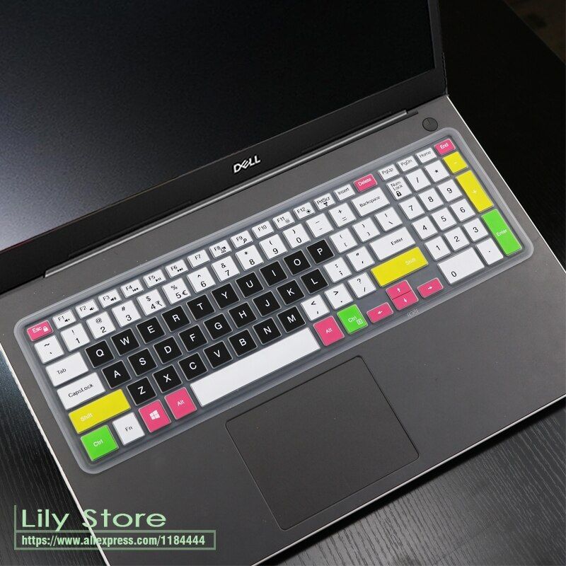 Silicone Keyboard Skin Cover For Dell G3 15/17 G5 15 G7 15 Series 15.6" G3 G3579 G5 G5587 17.3" Dell G3 17 G3779 Gaming Laptop