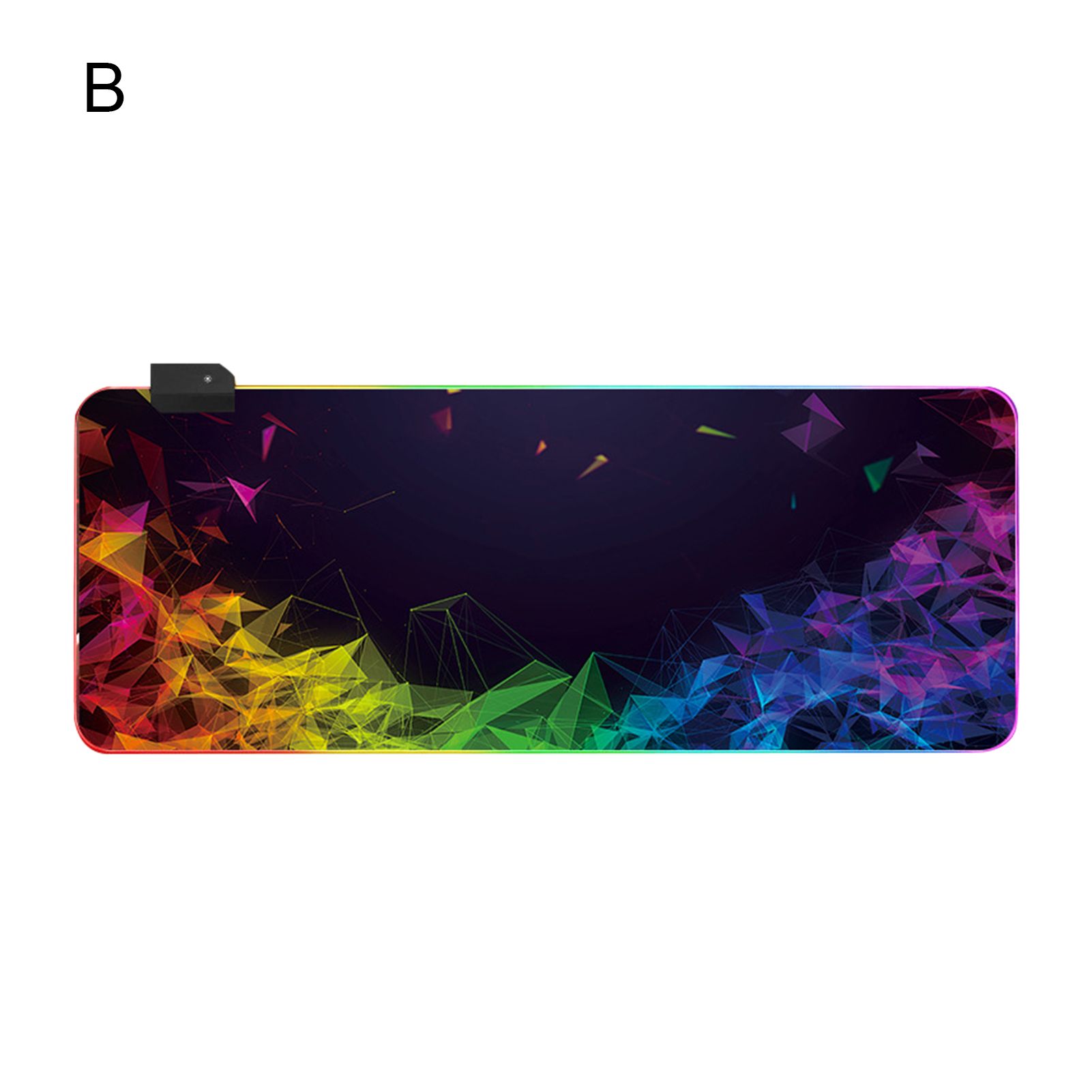 LED Computer Mousepad Thickened Luminous RGB Gaming Mouse Mat