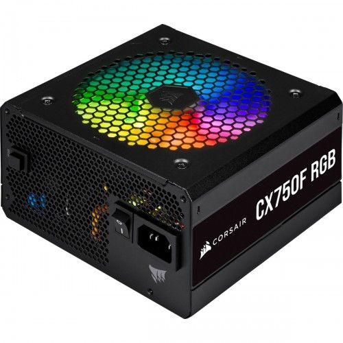 CORSAIR CX750F 750 Watt 80 Plus Bronze Certified Fully Modular RGB Power Supply