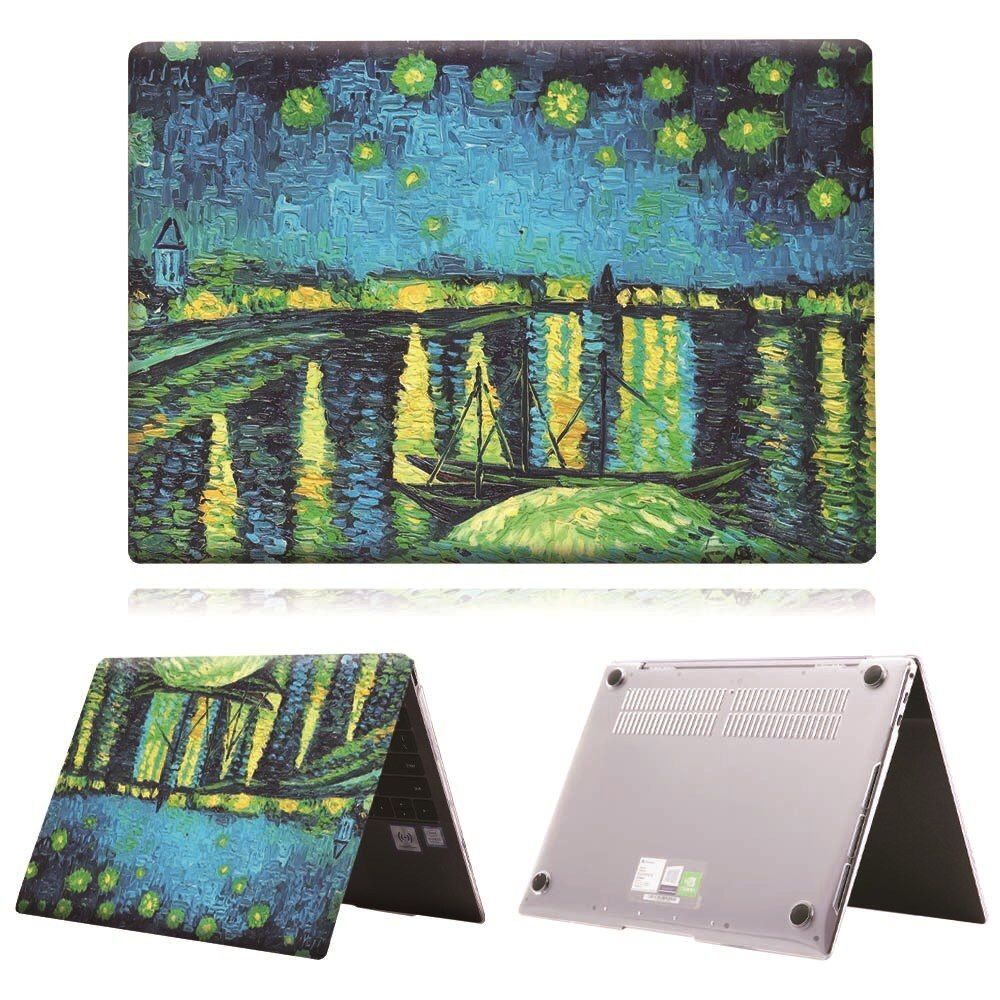 For Huawei MateBook X Pro/D14/D15/13/14/X 2020 Hard Laptop Case for Honor MagicBook 16.1 14 15 2019 Paint Pattern Case