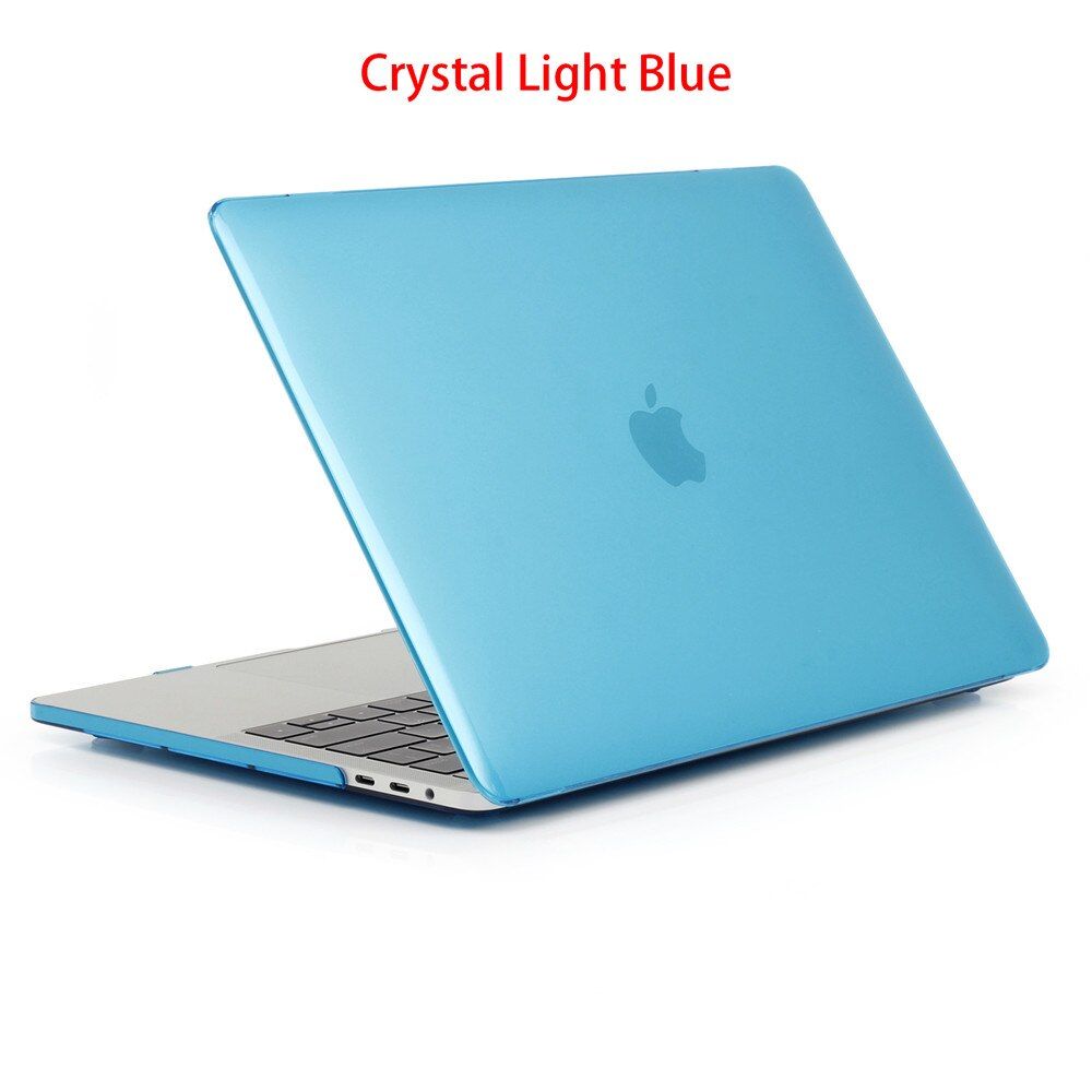 Crystal/Matte Hard Laptop Case For APPle MacBook Air Retina Pro 13 inch with Touch Bar 2017 2018 Cover for  Pro Air 13 A1932