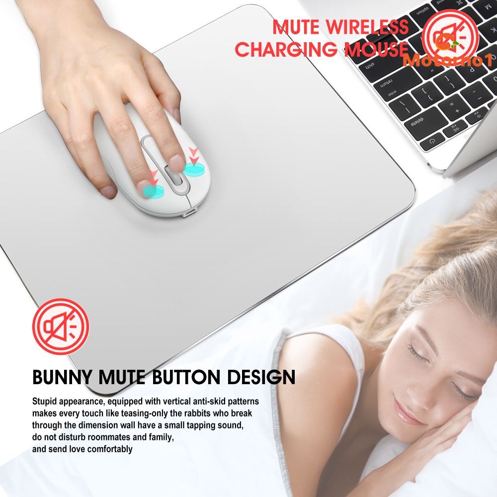 T15 2.4G Rechargeable Wireless Mouse Silent Office Mouse
