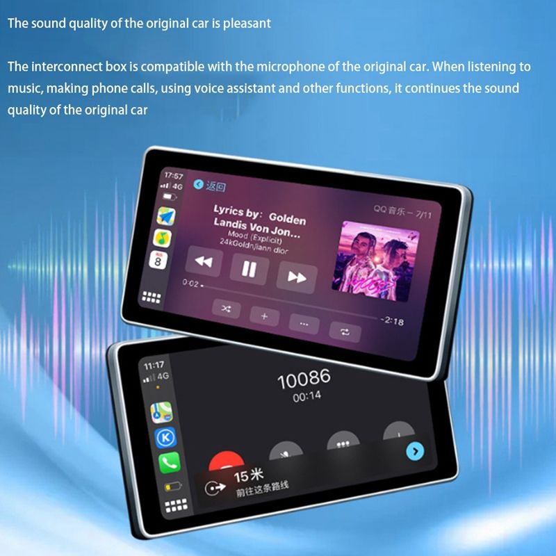 Carlinkit 3.0 Wireless Carplay Adapter Car Navigation for Car Wired to Wireless Carplay Module Plug and Play USB IOS