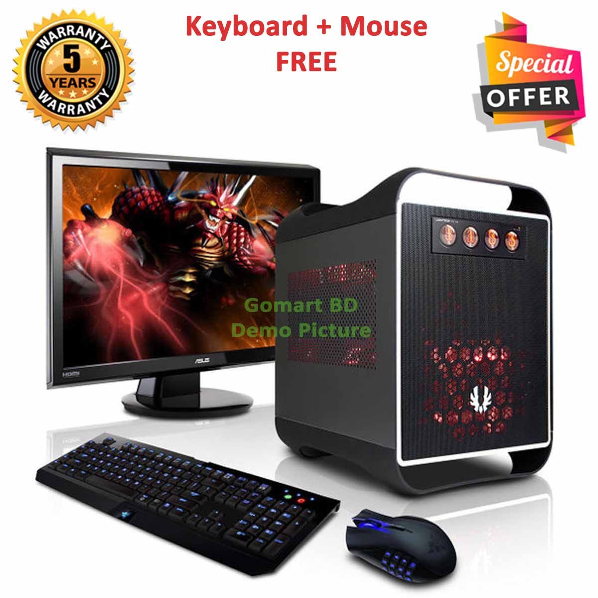 Intel® Core i3 RAM 8GB HDD 1000GB (1TB) Graphics 2GB Built in and Monitor 17  PC Windows 10 64 Bit NEW Desktop Computer 2021 (null)