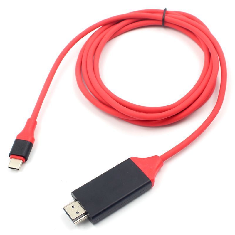 USB 3.1 Type C USB-C to 4K HDMI HDTV Adapter Cable For Samsung Galaxy S8 Macbook