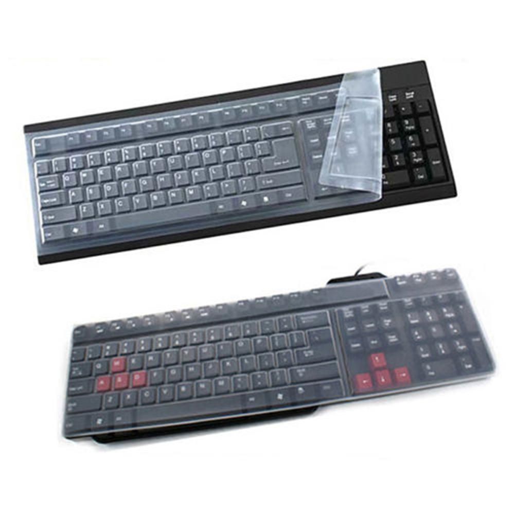Waterproof silicone 17 " laptop keyboard cover protective film for universal desktop notebook keyboard cover dustproof film