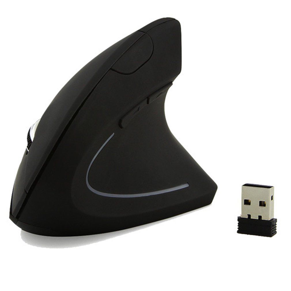 Ergonomic Vertical Office Mouse Vertical Mouse Wireless Mouse Black