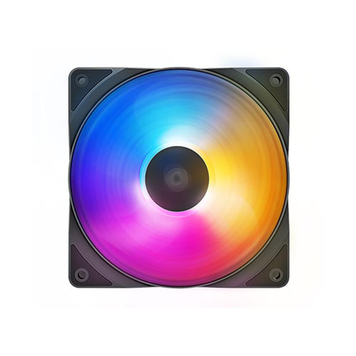 Deepcool Rf120 Fs (1xfan) Three Color Led Case Fan