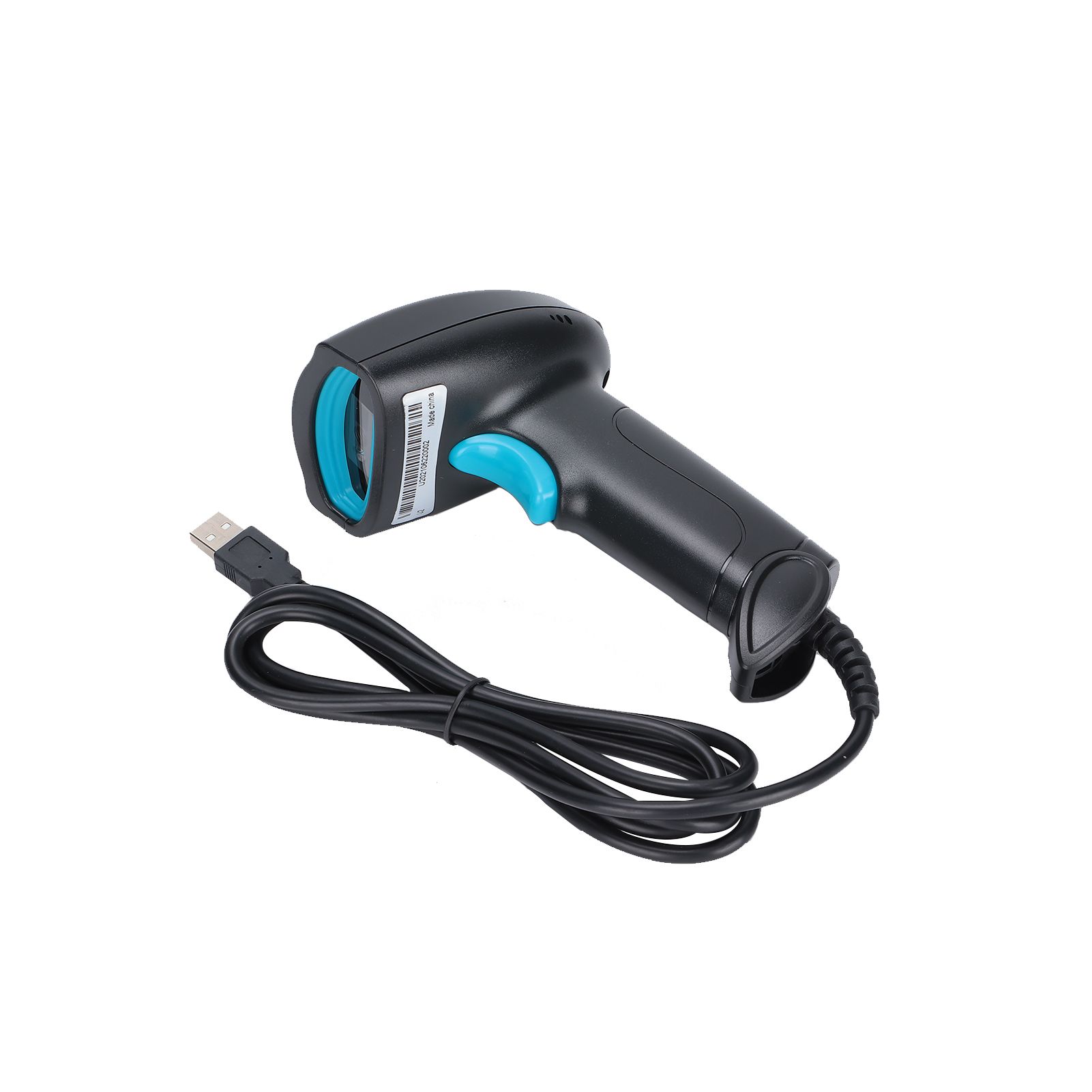 Barcode Reader Ergonomic Square Small Size Lightweight Waterproof Manual for Supermarket Convenience Store