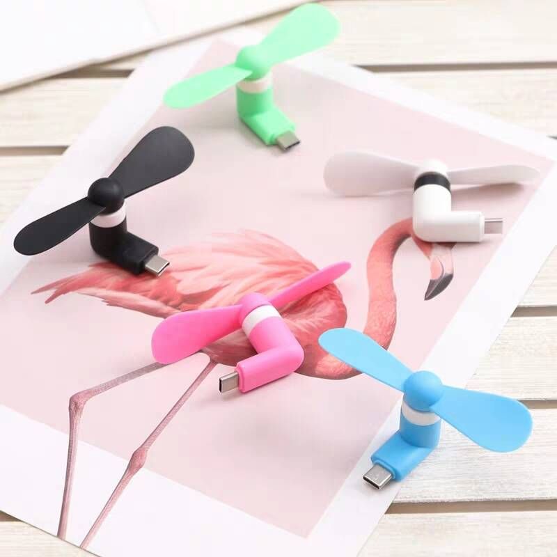 1PC High Quality 100% tested Mini Portable USB Fan For Phone Fan Bendable Removable USB Low Power Fan