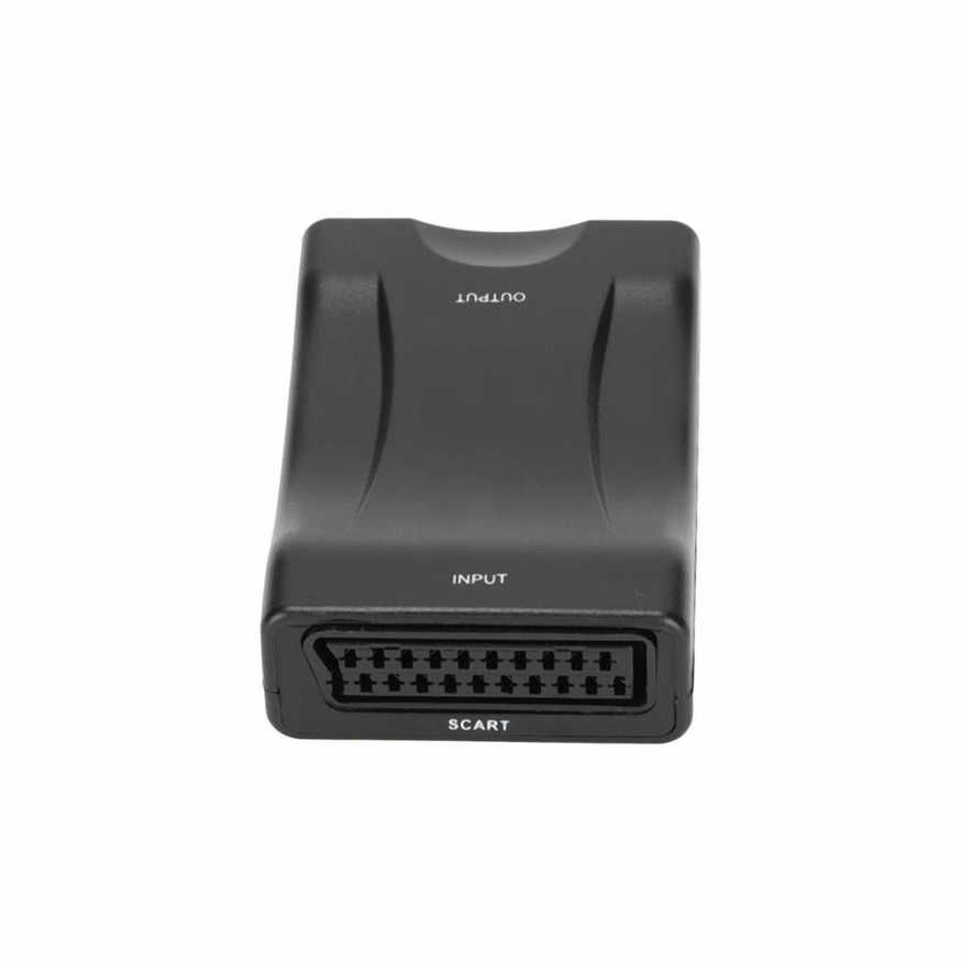 1080P HD SCART ToHDMI Video Audio Adapter Converter PAL SECAM For DVD Player TV