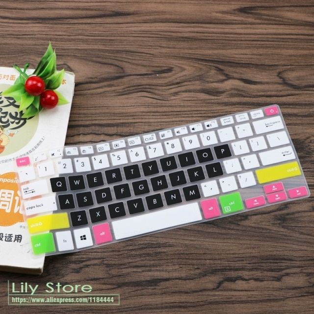 For Asus Zenbook Flip 14 Ux461Ua Ux461Un Vivobook S406Ua Tp461Un Zenbook 13 Ux331Un U3100 13.3" Laptop Keyboard Cover Skin
