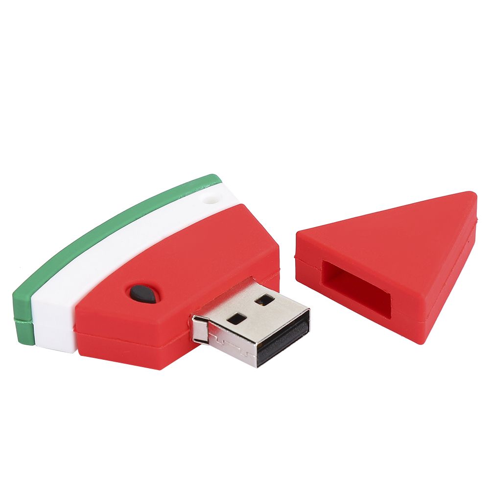 USB 3.0 U disk small cartoon flash drive watermelon pattern pen Cute memory stick capacity 16G/32G/64G/128G (optional)