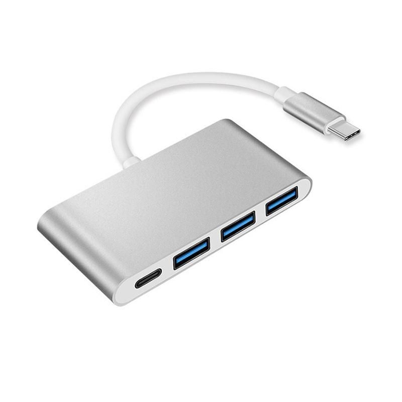 USB 3.0 UAB Type C 4 Ports HUB Adapter PD USB 2.0 Multiport USB Splitter 5Gbps Super Speed Data Transfer Hub For Laptop Macbook