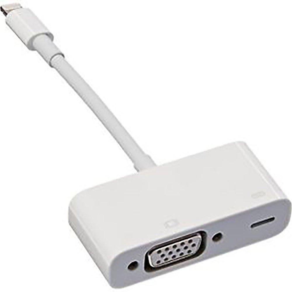 TE 1080P Apple Lightning to VGA Adapter for iPhone iPad MD825AM/A Model A1439