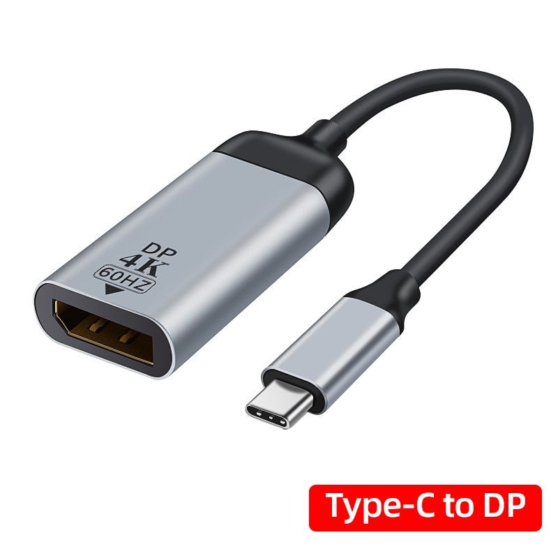 1080P/4K/8K USB C to VGA/Mini DP HDMI-compatible Adapter Cable For MacBook Samsung S10 S20 Huawei Type C Audio Converter USB C to DP