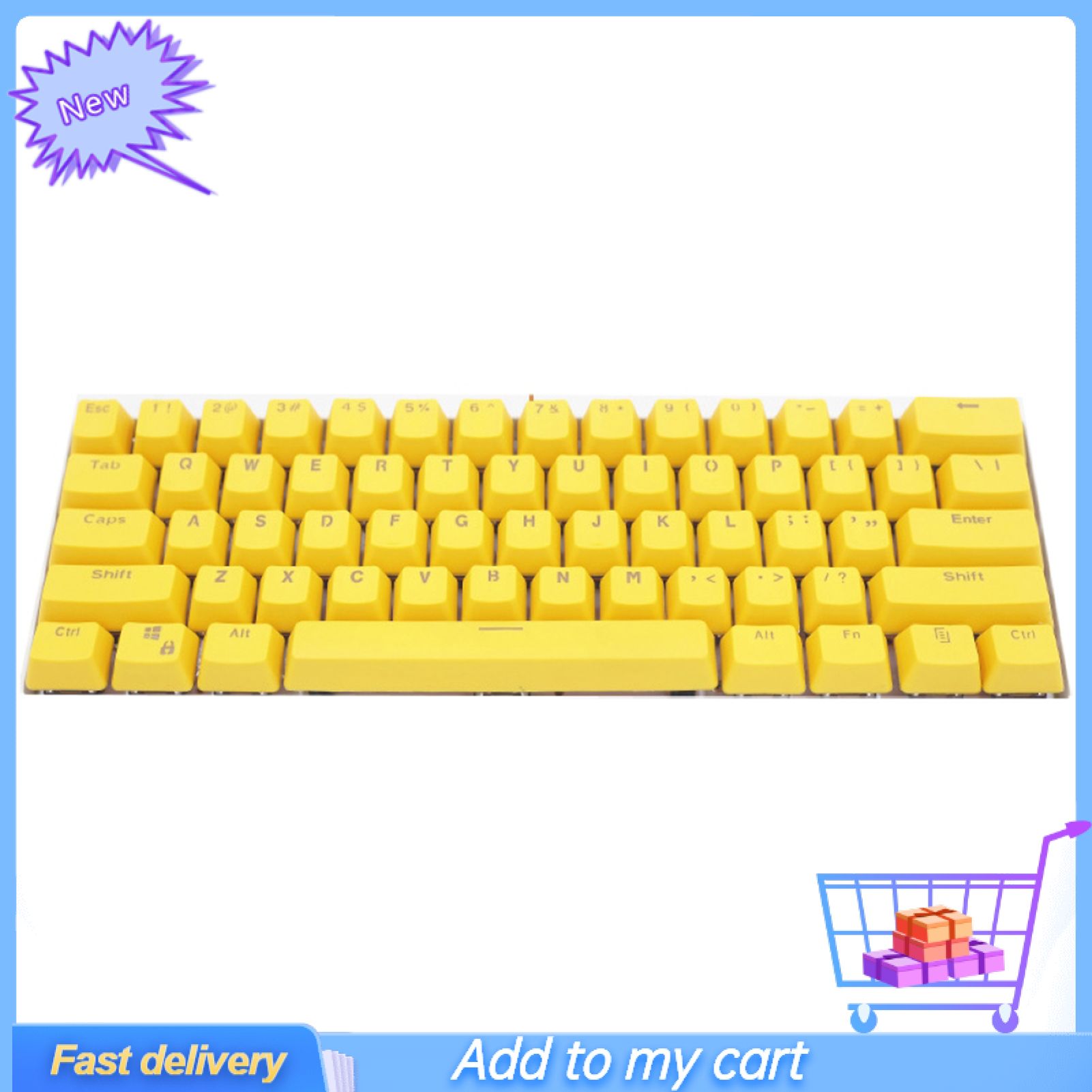 Greenbox 104Pcs/Set Key Cap Universal Ergonomic ABS High-end Backlit Keycap or Mechanical Keyboard