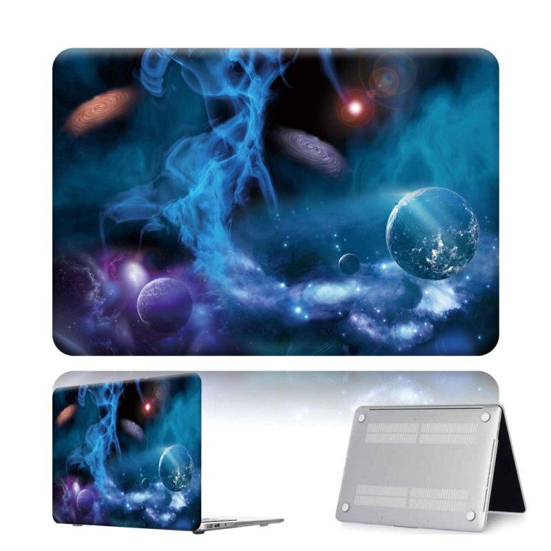 For Apple MacBook Air Pro Retina 11 12 13 15 16 Touch Bar Star Space Laptop Shell cover case+keyboard skin For 13.3 A1932 A2179