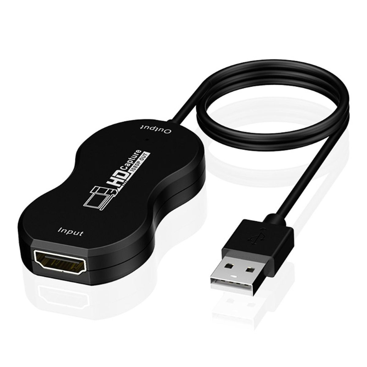 Mini usb2.0 to hdmi video capture card HD 1080P HDMI game recording box game for Youtube live broadcast