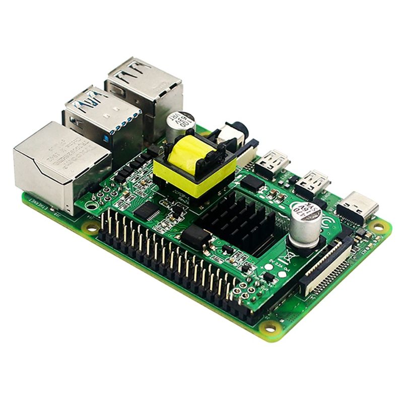 for Raspberry Pi 4B POE Module Over Ethernet IEEE 802.3Af Standard Switches POE Hat for Raspberry Pi 4 Model B/3B+