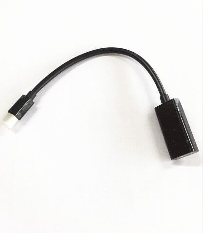 Mini DisplayPort Display Port DP to HDMI Adapter Cable For Apple Mac Macbook Pro Air  for MacBook Mac  Mini iMac Projector Black