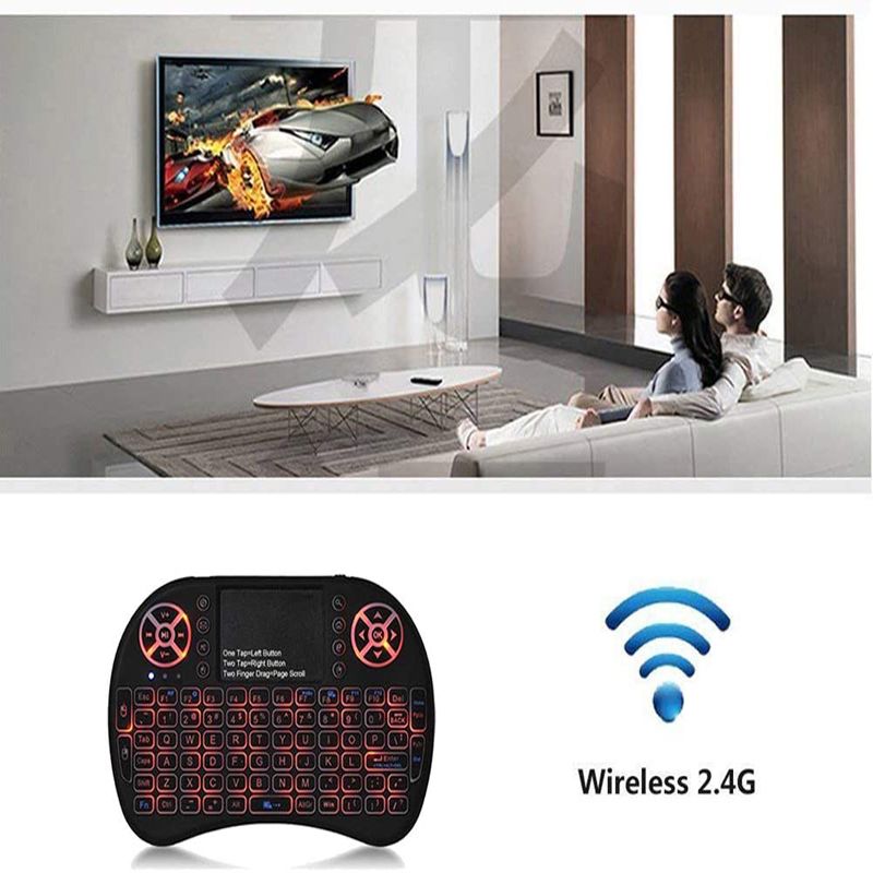 Wireless Mini Keyboard With Touchpad