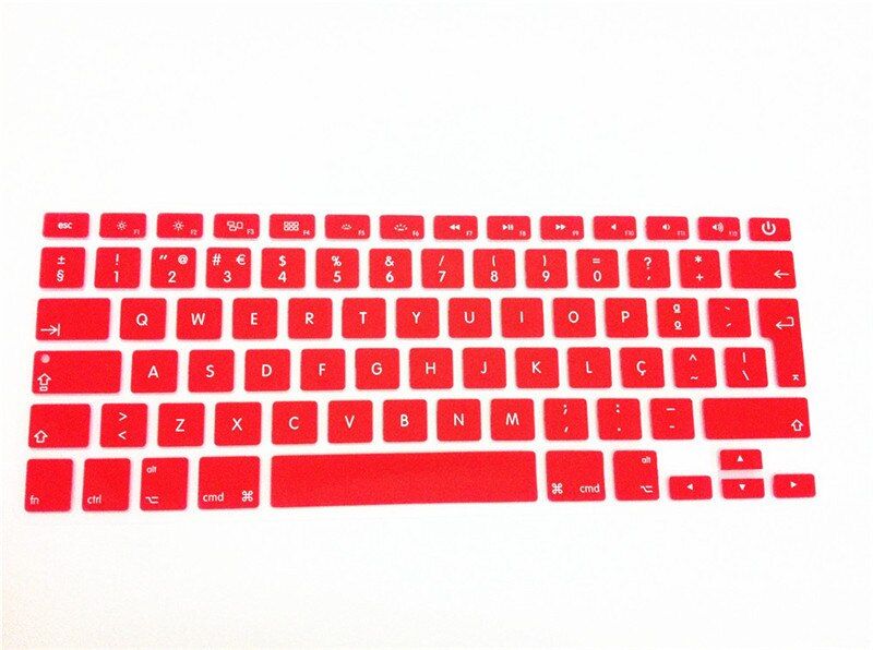 Portuguese Language EU/UK Silicone Keyboard Skin Cover Protector For All MacBook Pro Retina Air 13.3 15.4 17 inch 13" 15" 17"