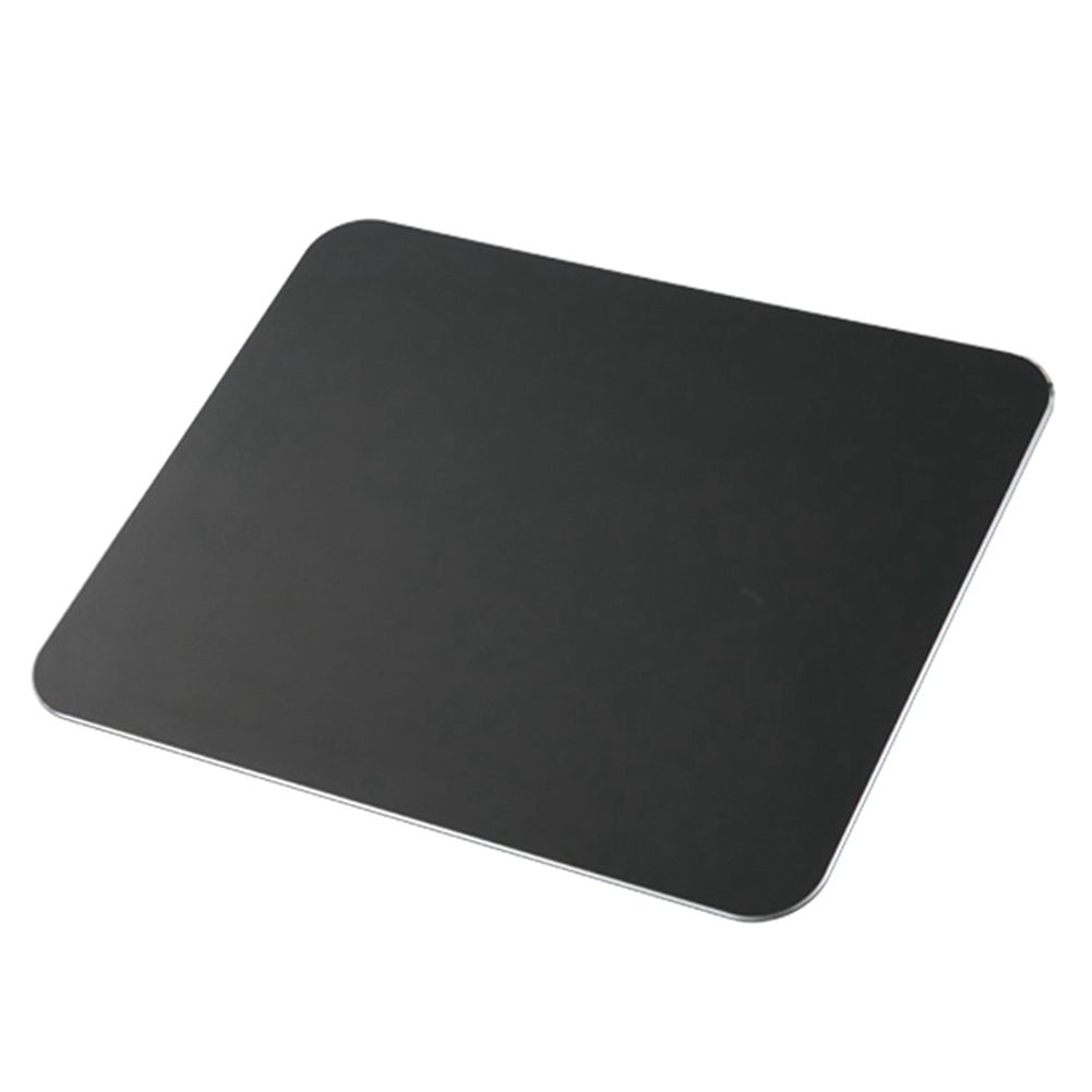 Aluminum Alloy Mouse Pad Durable Office Non-Slip Mouse Pad Black