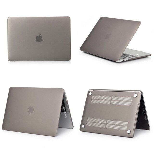 Matte Crystal Transparent Clear Case For Mac book Air Pro Retina 11 12 13 15 16 Touch Bar 2020 A2251 A2289  Air 13 A1932 2019